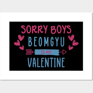 Sorry Boys Beomgyu Is My Valentine Posters and Art